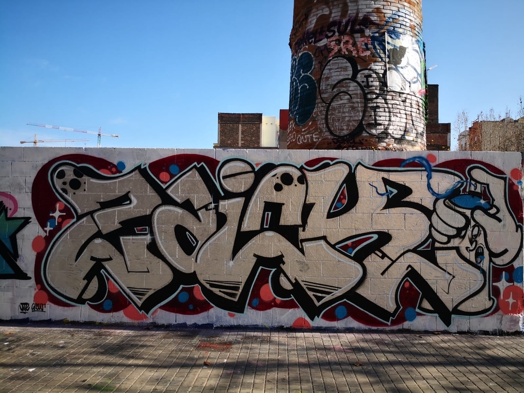 Wallspot - zaick -  - Barcelona - Forum beach - Graffity - Legal Walls - 