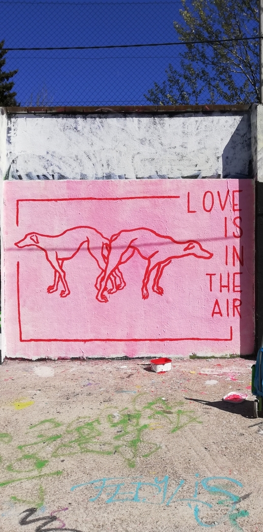 Wallspot - Mateu Targa - love is in the air - Barcelona - Agricultura - Graffity - Legal Walls - Ilustración, Otros
