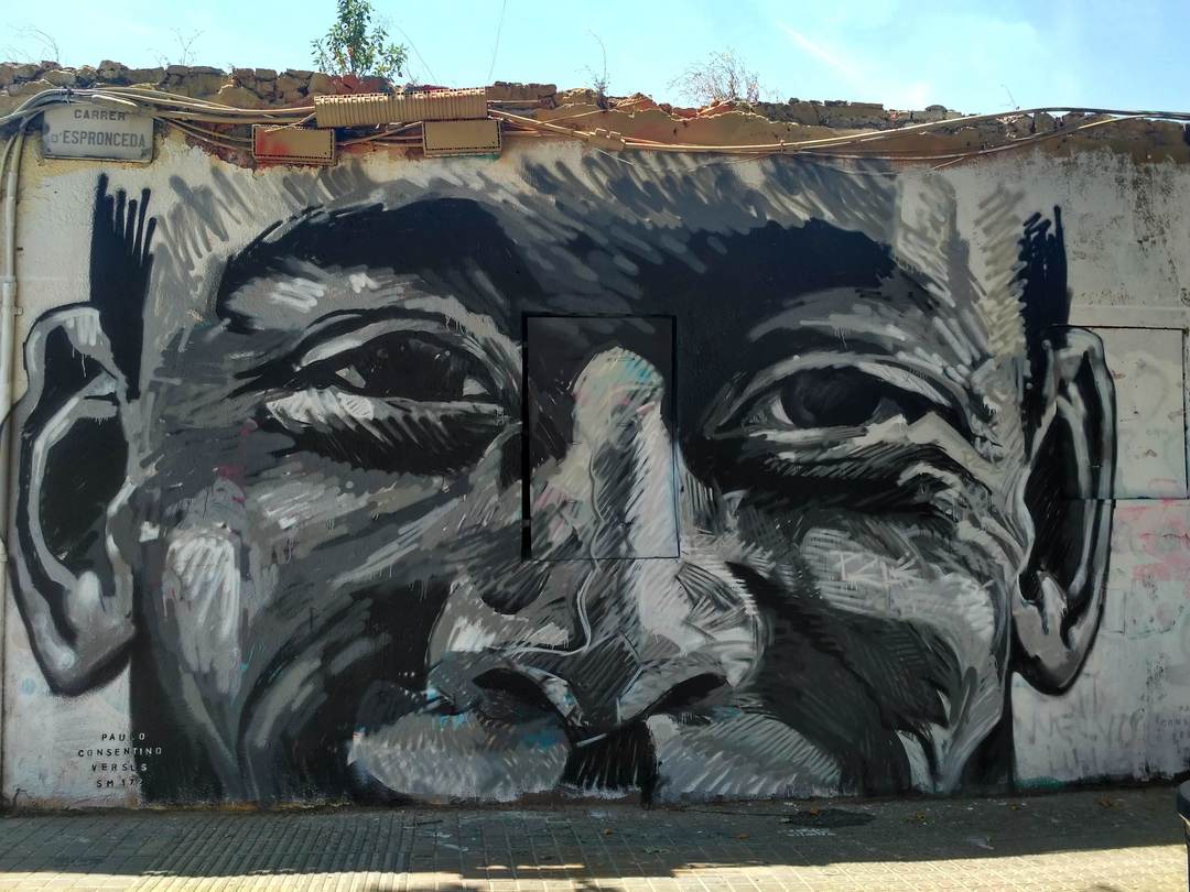 Wallspot - evalop - evalop - Proyecto 20/06/2019 - Barcelona - Western Town - Graffity - Legal Walls - Ilustración - Artist - SM 172