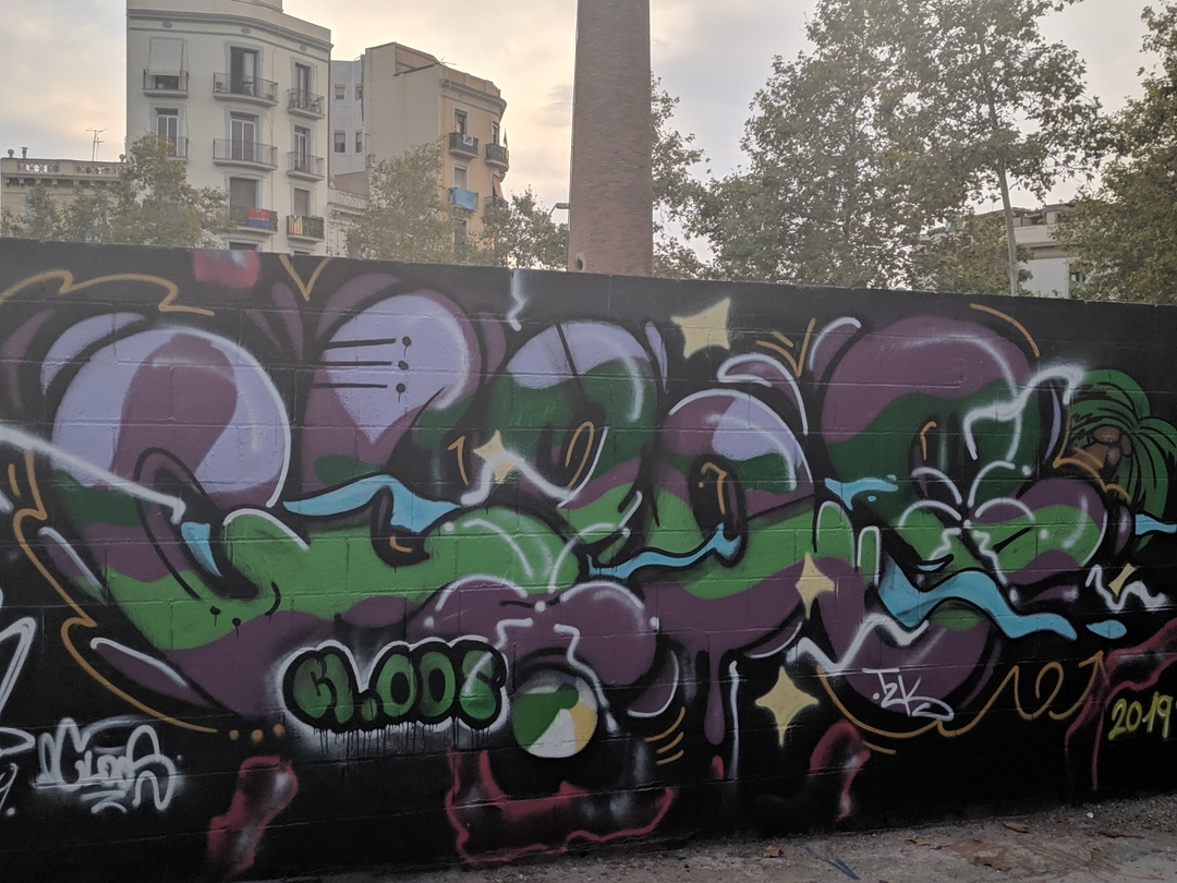 Wallspot - closMotiont2k - Poble Nou - Barcelona - Poble Nou - Graffity - Legal Walls - Letras