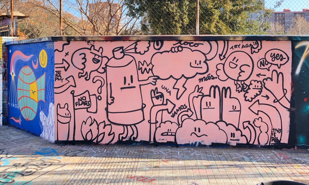 Wallspot - pabs - Selva de Mar - Barcelona - Selva de Mar - Graffity - Legal Walls - 