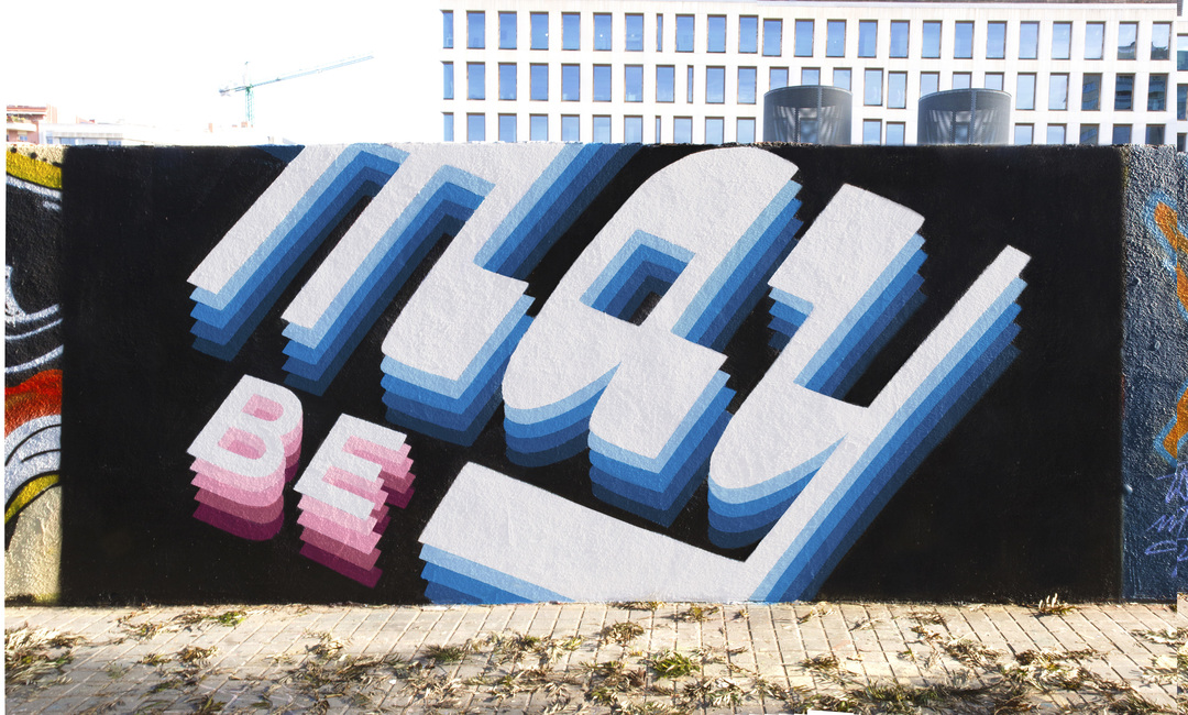 Wallspot - jdbarranger - Maybe - Barcelona - Agricultura - Graffity - Legal Walls - Lletres