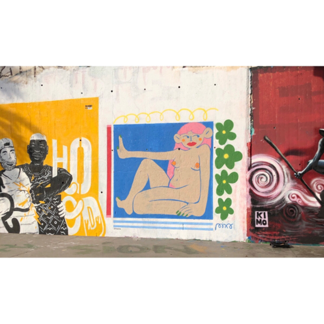 Wallspot - pixapixa -  - Barcelona - Skate Park les corts - Graffity - Legal Walls - 