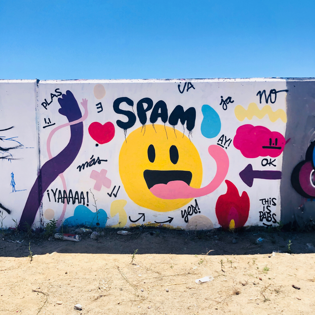 Wallspot - pabs - beach spam - Barcelona - Forum beach - Graffity - Legal Walls - 