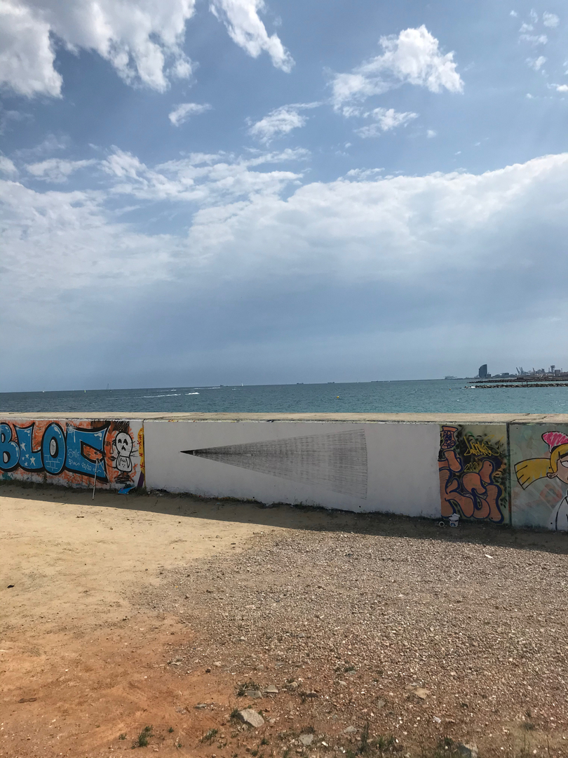 Wallspot - Pol Pintó - repetició - Barcelona - Forum beach - Graffity - Legal Walls - Altres