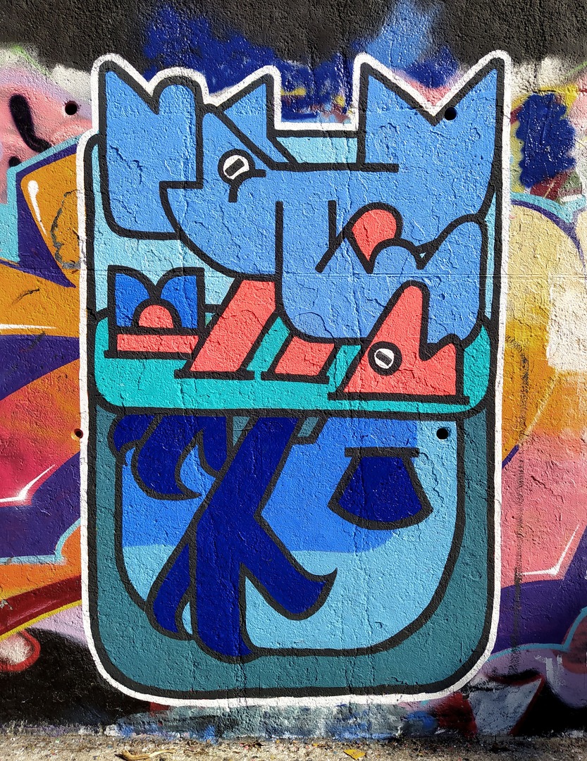 Wallspot - MOLERA - MOLERA - Barcelona - Skate Park les corts - Graffity - Legal Walls - Ilustración