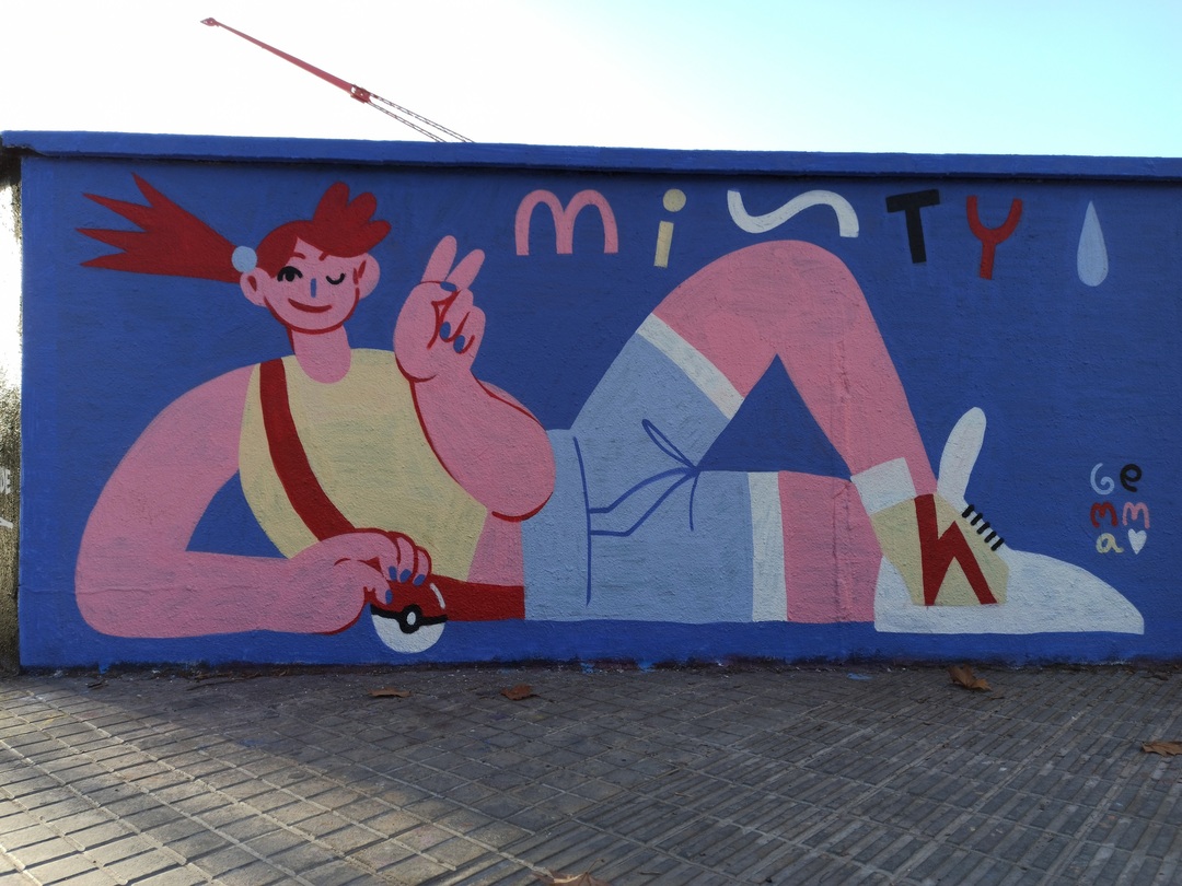 Wallspot - evalop - evalop - Project 18/11/2020 - Barcelona - Agricultura - Graffity - Legal Walls - Il·lustració - Artist - gemfontanals