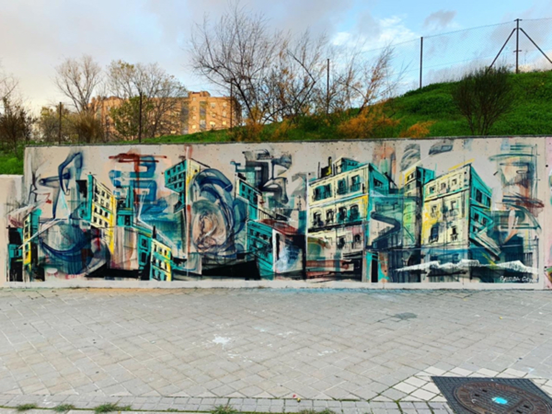 Wallspot - savelga - Urban Architecture // SELVA & SAVELGA  - Madrid - Dr. García Tapia - Media Legua - Graffity - Legal Walls - Otros