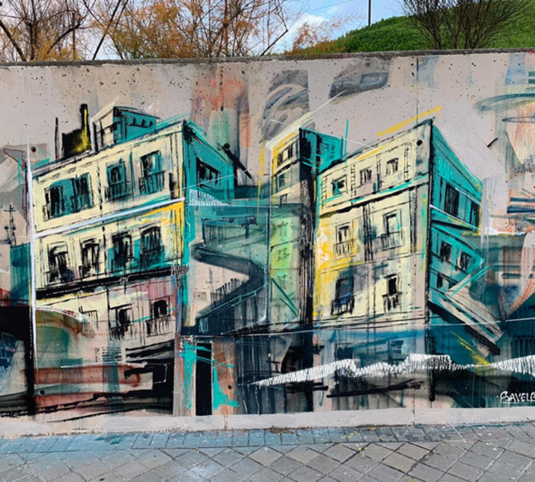 Wallspot - savelga - Urban Architecture // SELVA & SAVELGA  - Madrid - Dr. García Tapia - Media Legua - Graffity - Legal Walls - Otros