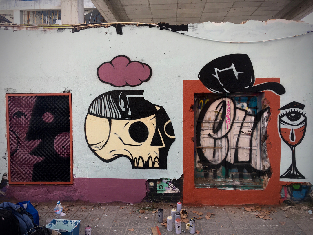 Wallspot - santiago elefante - Selva de Mar - Barcelona - Selva de Mar - Graffity - Legal Walls - Ilustración