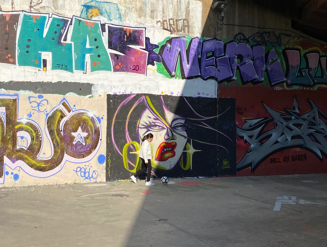 Wallspot - nirv_anna - Pharoah - Barcelona - Skate Park les corts - Graffity - Legal Walls - Illustration