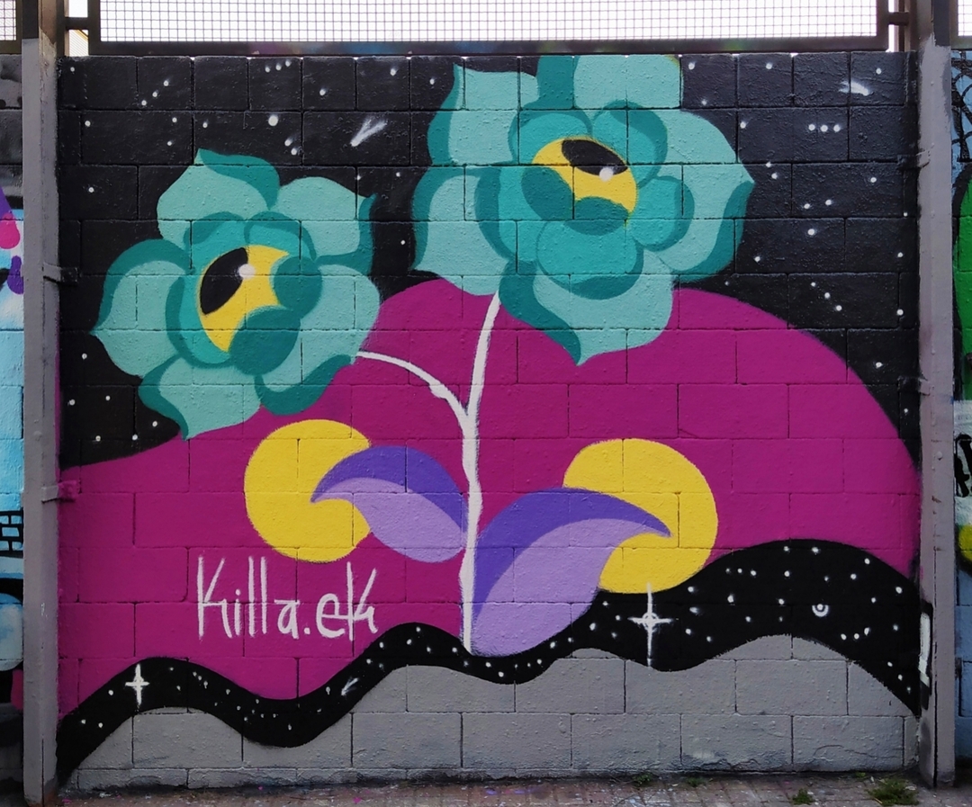 Wallspot - Killa.Ek -  - Barcelona - Drassanes - Graffity - Legal Walls - 