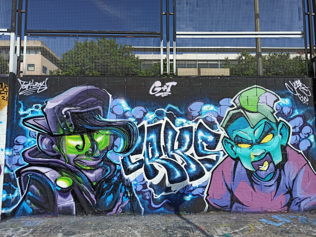 Wallspot - evalop - evalop - Proyecto 10/06/2021 - Barcelona - Drassanes - Graffity - Legal Walls - 