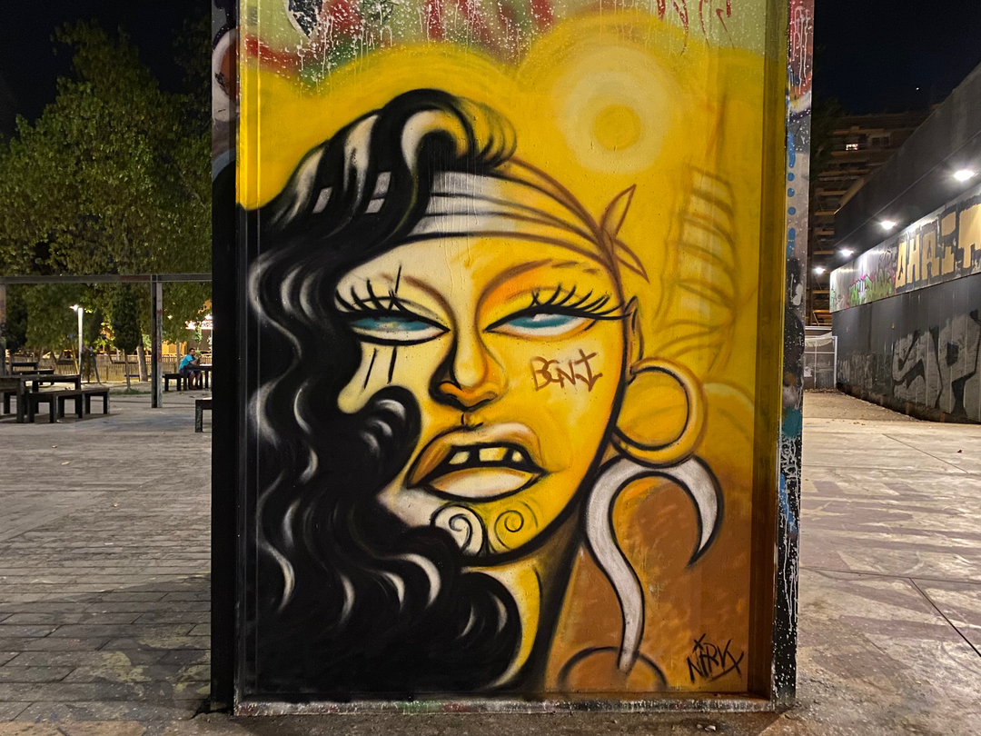 Wallspot - nirv_anna - Mala Pata - Barcelona - Tres Xemeneies - Graffity - Legal Walls - 