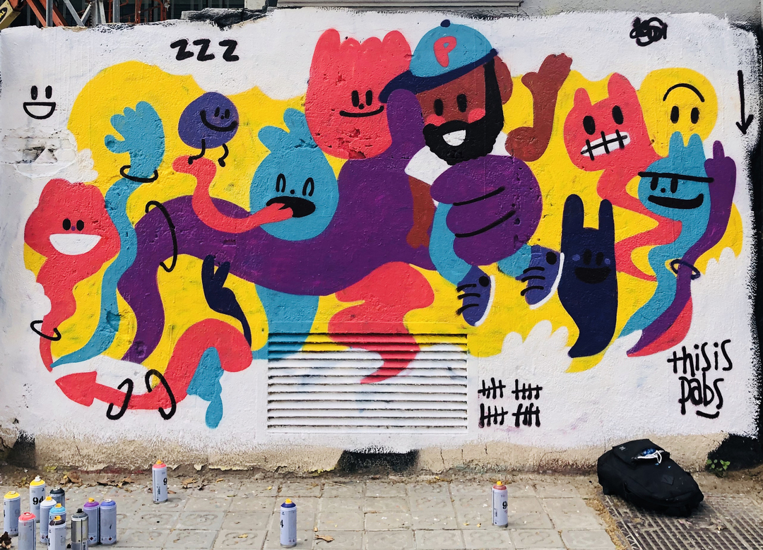 Wallspot - pabs - Soñando - Barcelona - Selva de Mar - Graffity - Legal Walls - 