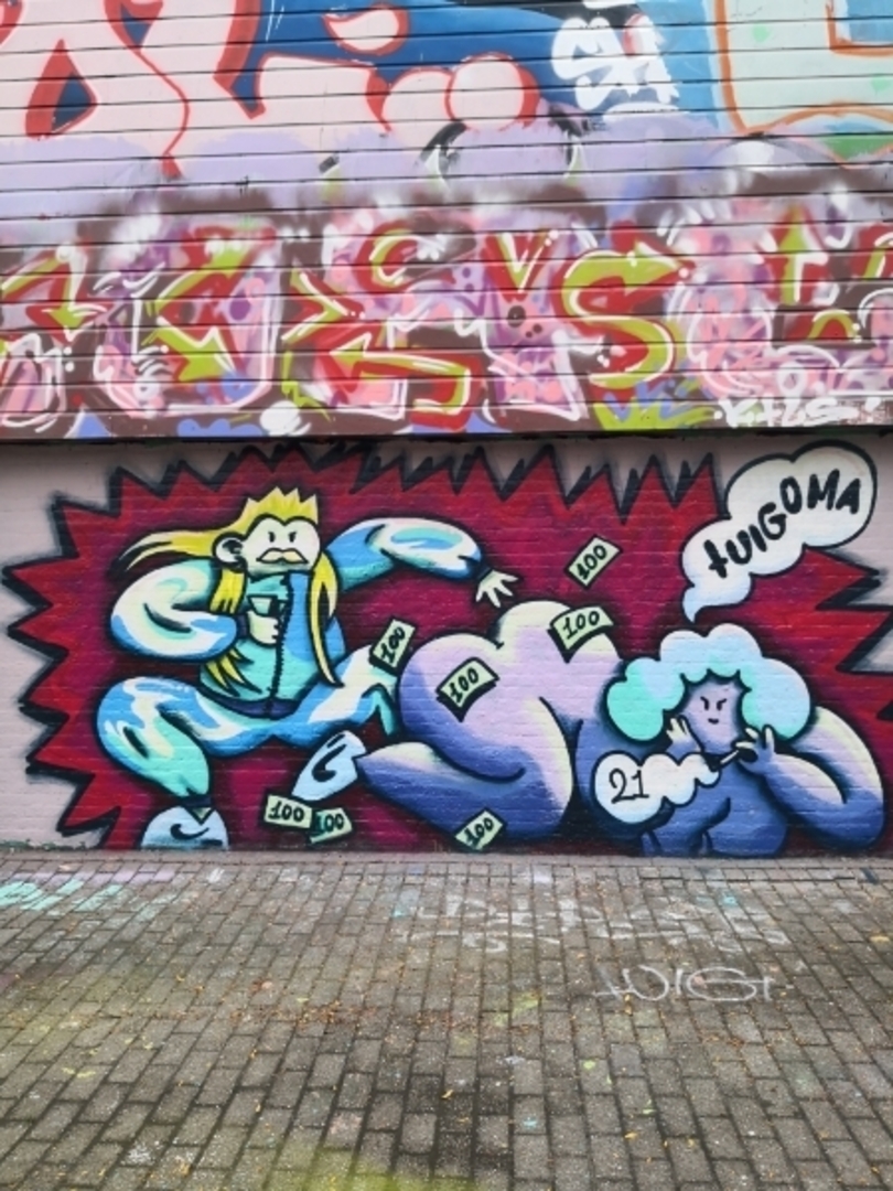Wallspot - TuigOma - Croos - Rotterdam - Croos - Graffity - Legal Walls - 