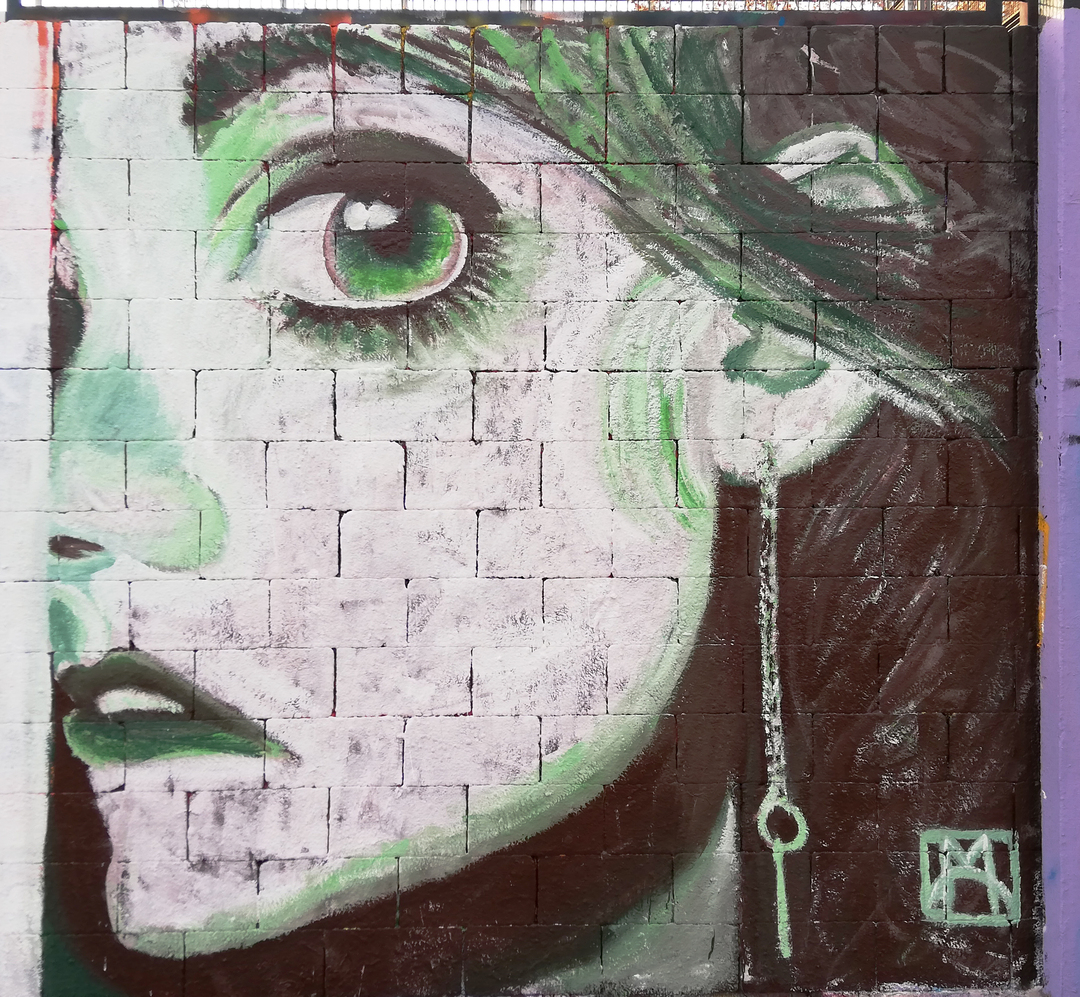 Wallspot - [MO] - Bea_Mos_Ke - Barcelona - Drassanes - Graffity - Legal Walls - Il·lustració