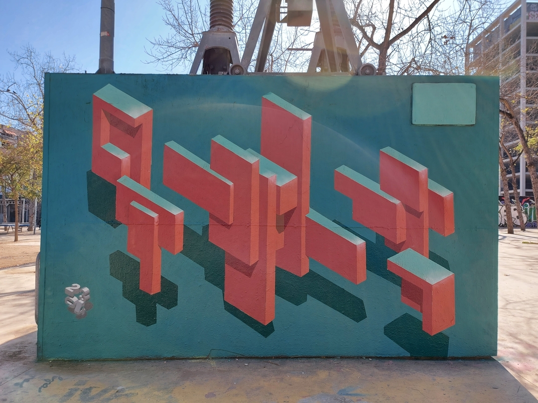 Wallspot - 2304 - Tercer muro - Barcelona - Tres Xemeneies - Graffity - Legal Walls - Otros