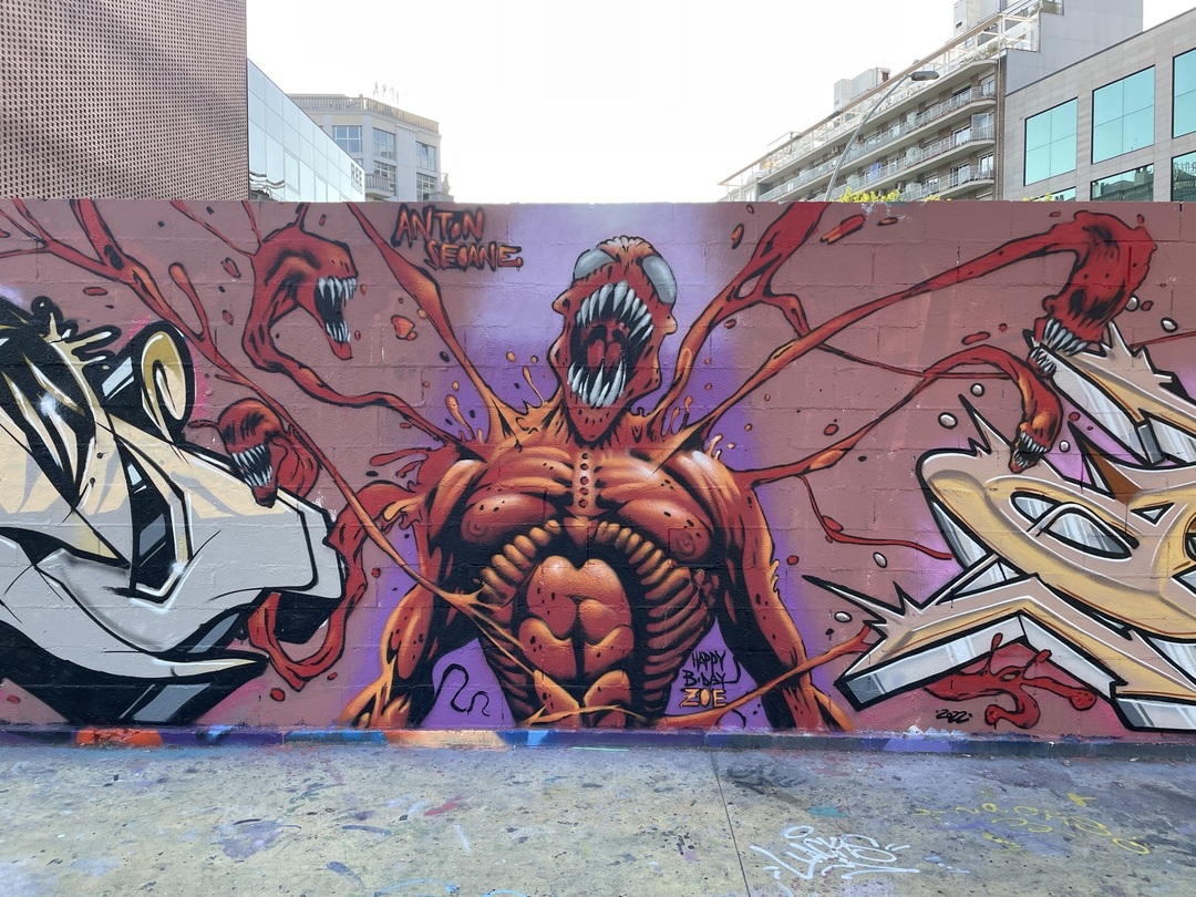 Wallspot - ANTON SEOANE "ROKE" - Tres Xemeneies - ANTON SEOANE "ROKE" - Barcelona - Tres Xemeneies - Graffity - Legal Walls - 