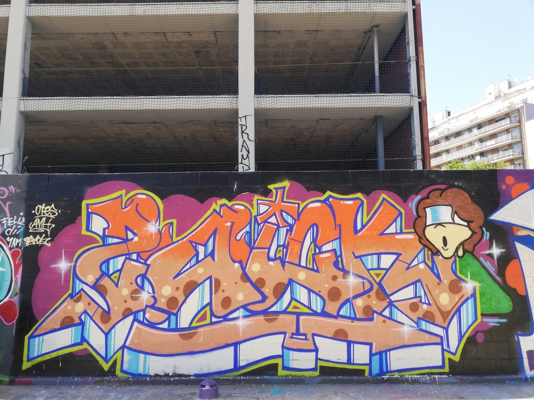 Wallspot - zaick - barcelona guiri  - Barcelona - Parallel wall - Graffity - Legal Walls - 
