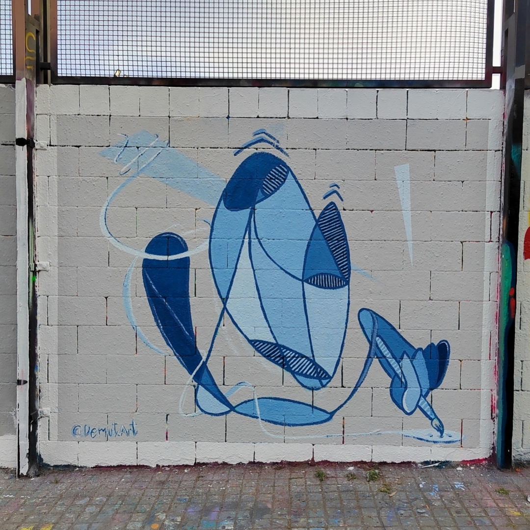 Wallspot - demut -  - Barcelona - Drassanes - Graffity - Legal Walls - 