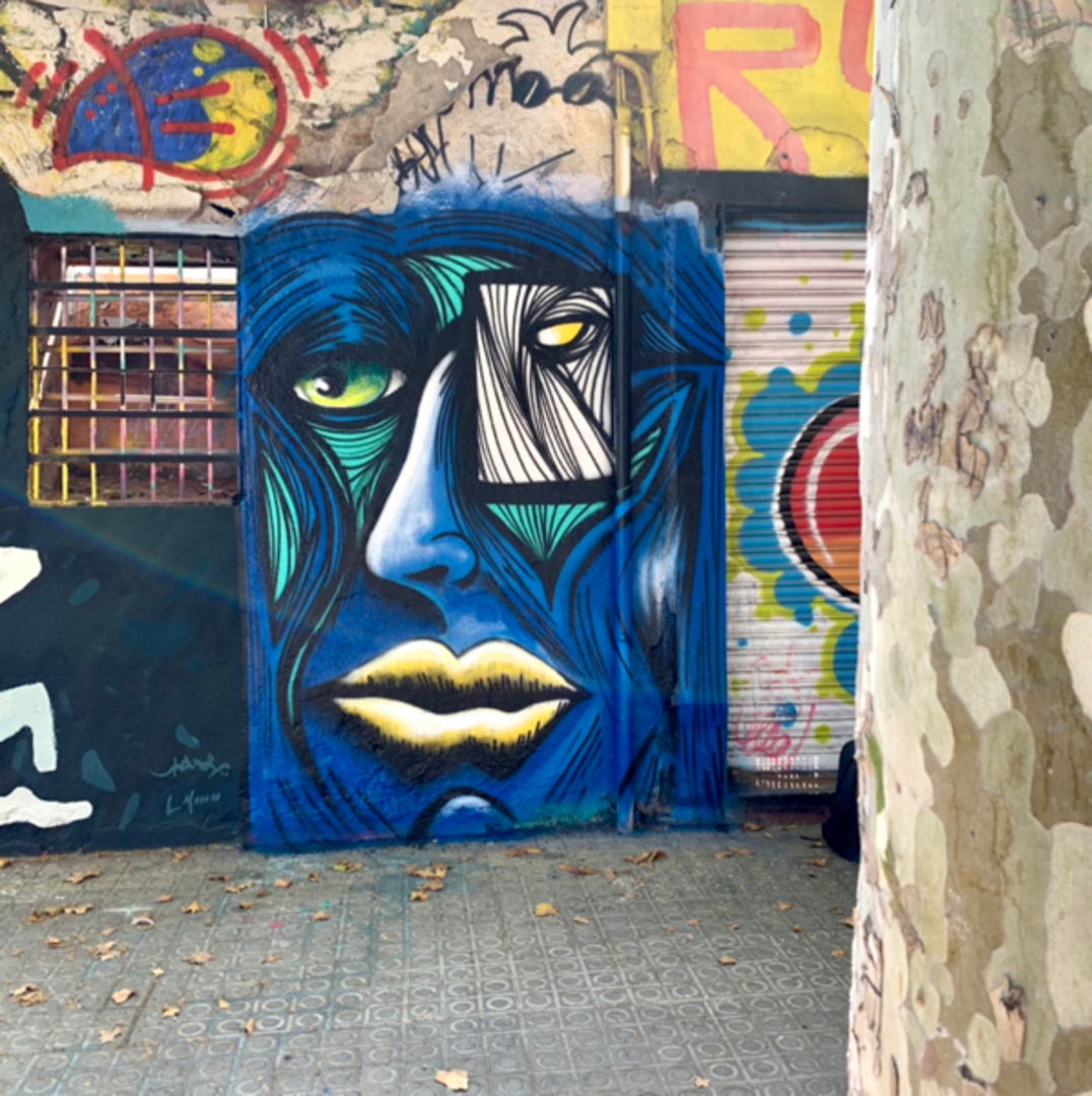 Wallspot - Tom_mi -  - Barcelona - Western Town - Graffity - Legal Walls - Illustration