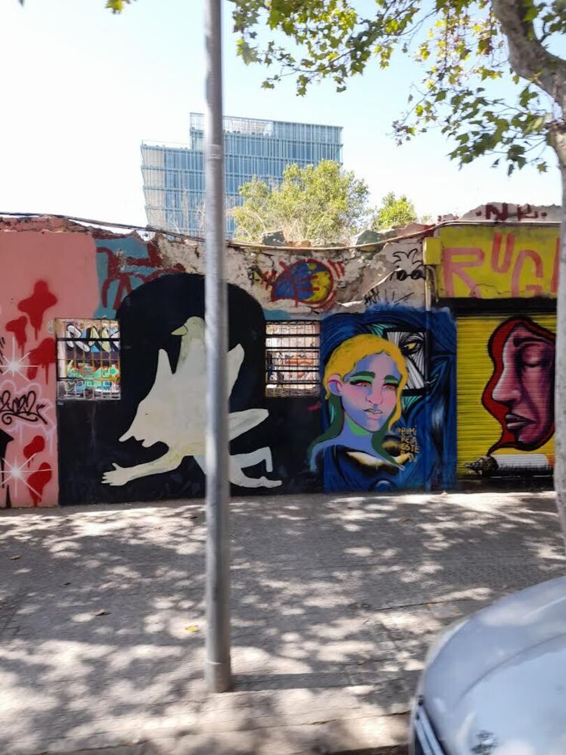 Wallspot - bymireiaesteban - Impro Queruvín  - Barcelona - Western Town - Graffity - Legal Walls - Il·lustració