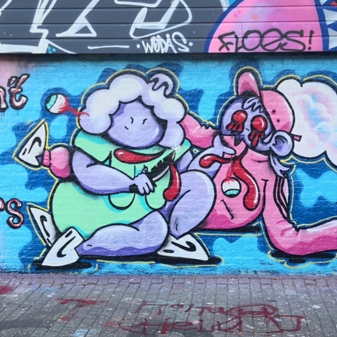 Wallspot - TuigOma -  - Rotterdam - Croos - Graffity - Legal Walls - 