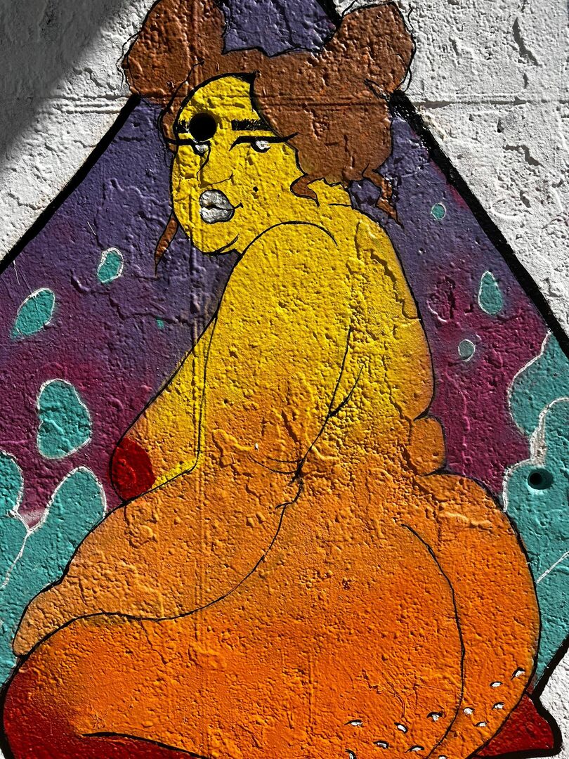 Wallspot - bymireiaesteban - LA REINA  - Barcelona - Skate Park les corts - Graffity - Legal Walls - Ilustración