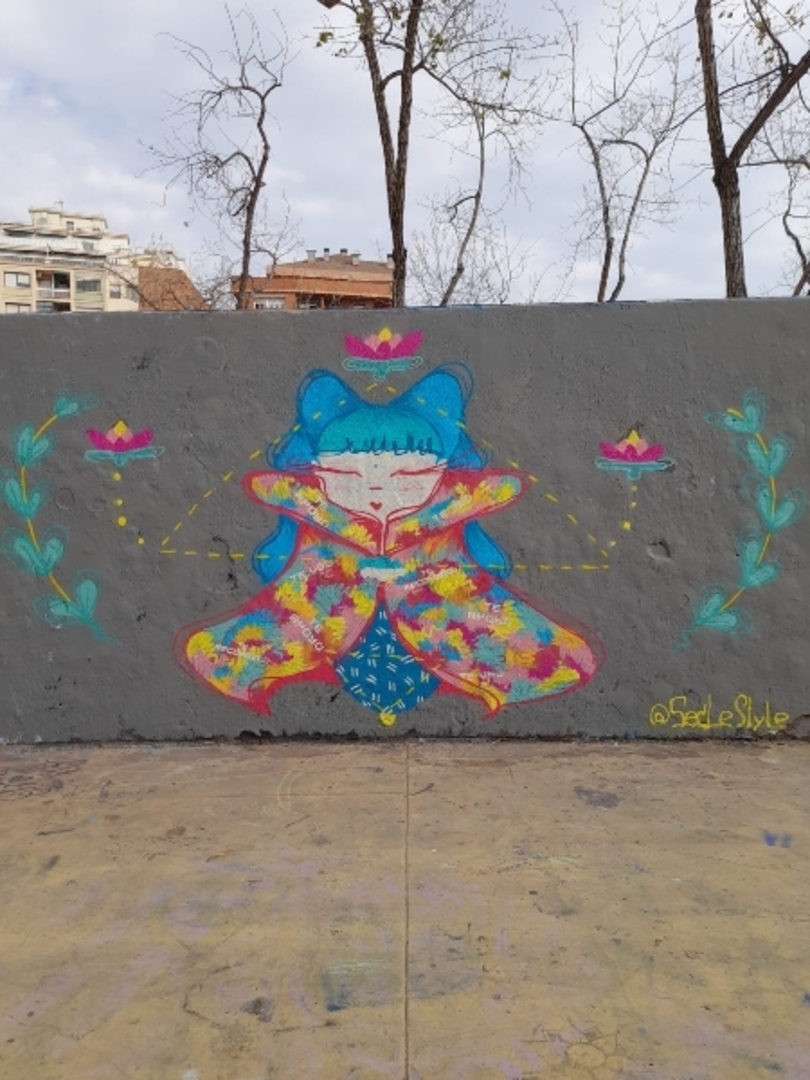 Wallspot - Secle -  - Barcelona - Tres Xemeneies - Graffity - Legal Walls - 