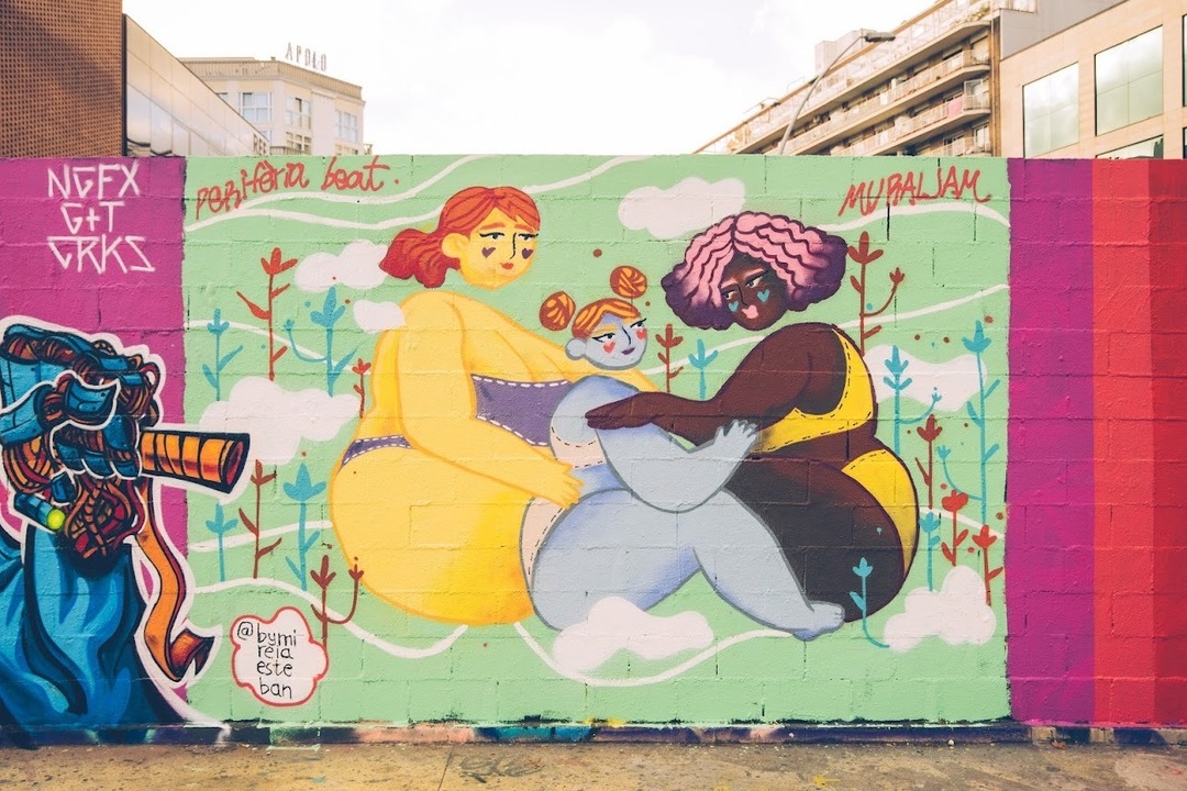Wallspot - bymireiaesteban - Juntas  - Barcelona - Tres Xemeneies - Graffity - Legal Walls - 