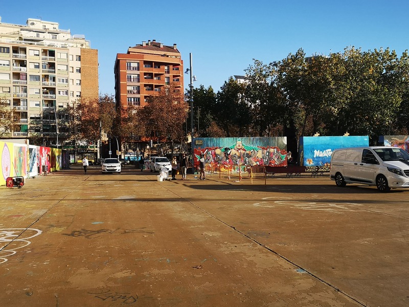 Wallspot Post - Reforma del paviment de Tres Xemeneies