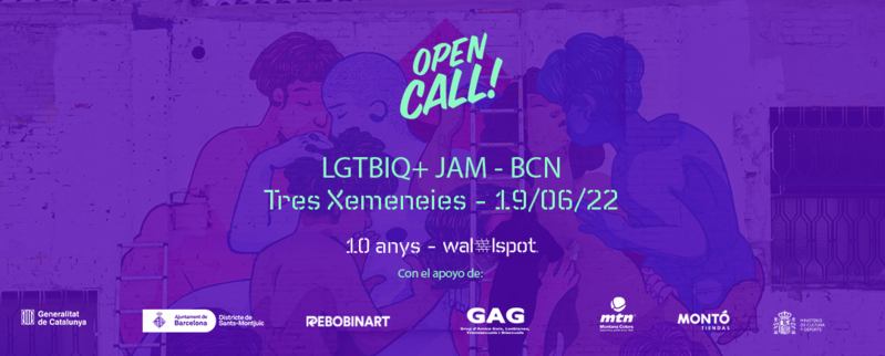 Wallspot Post - LGTBIQ+ JAM Open Call