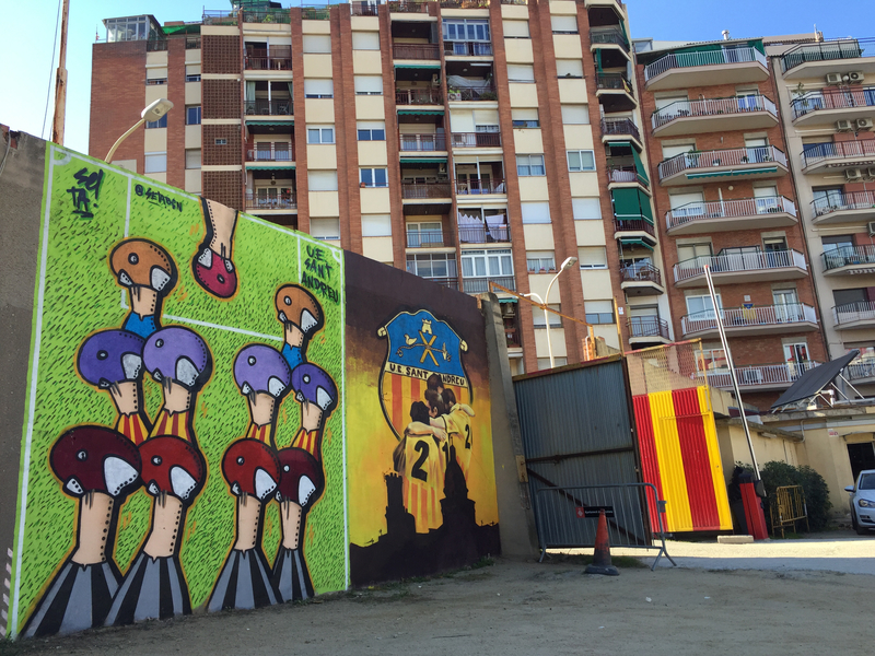 Wallspot - setabcn - Barcelona - UE Sant Andreu - Graffity - Legal Walls - 