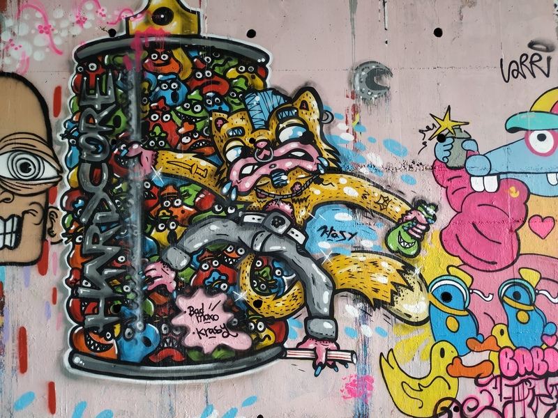 Wallspot - krasy - Madrid - El puente - Graffity - Legal Walls - 