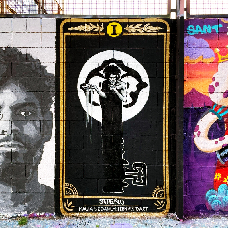 Wallspot - ANTON SEOANE "ROKE" - Drassanes - ANTON SEOANE "ROKE" - Barcelona - Drassanes - Graffity - Legal Walls - Illustration