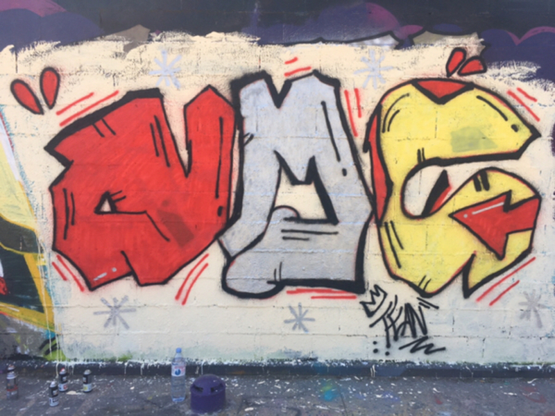 Wallspot - Thean - Tres Xemeneies - Thean - Barcelona - Tres Xemeneies - Graffity - Legal Walls - Letters