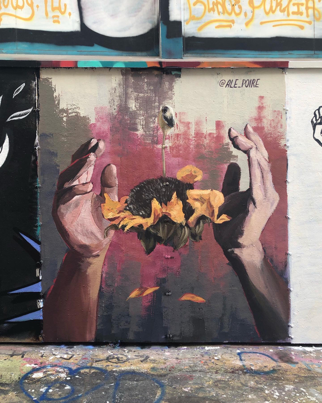 Wallspot - Ale Poiré - Tres Xemeneies - Barcelona - Tres Xemeneies - Graffity - Legal Walls - Otros