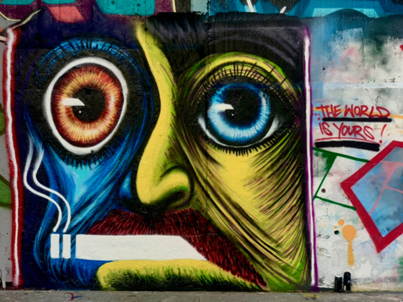 Wallspot - Tom_mi - Barcelona - Skate Park les corts - Graffity - Legal Walls - 