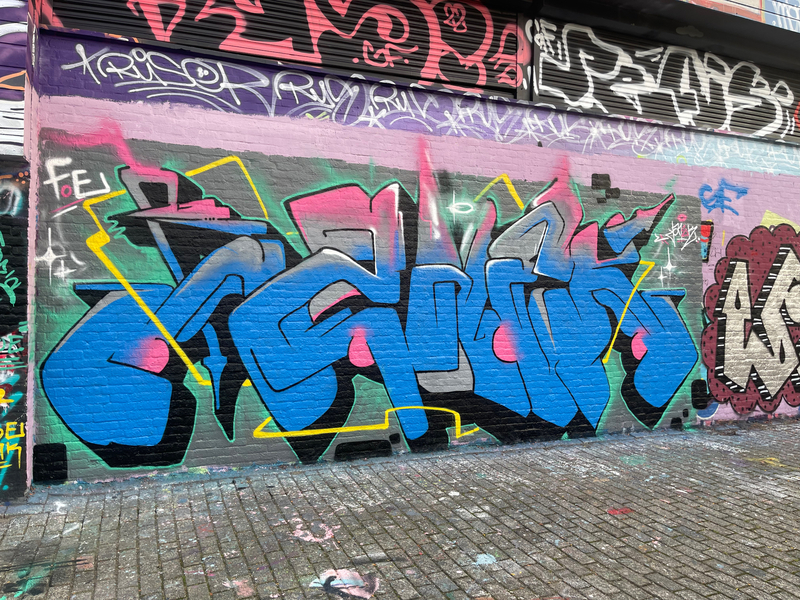 Wallspot - janek - Rotterdam - Croos - Graffity - Legal Walls - 