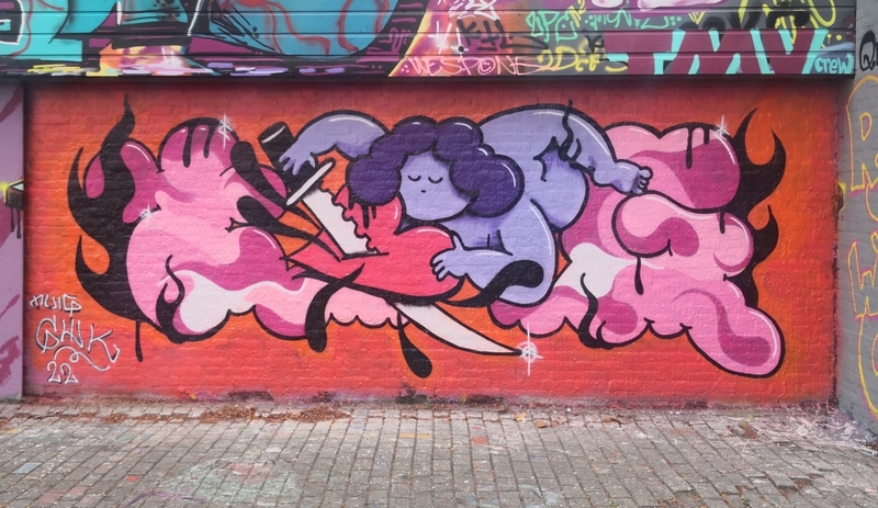 Wallspot - TuigOma - Rotterdam - Croos - Graffity - Legal Walls - 