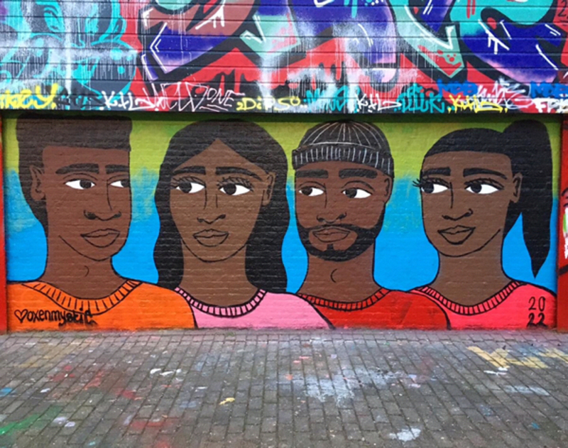 Wallspot - oxenmystic - familiar faces  - Rotterdam - Croos - Graffity - Legal Walls - Il·lustració