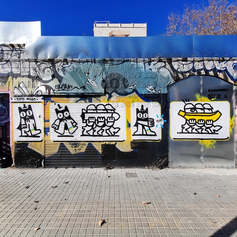 Wallspot - ettoja - Barcelona - Western Town - Graffity - Legal Walls - 