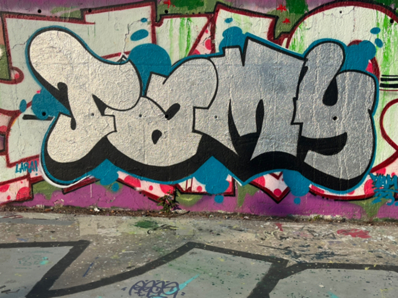 Wallspot - tame! - Barcelona - Skate Park les corts - Graffity - Legal Walls - 