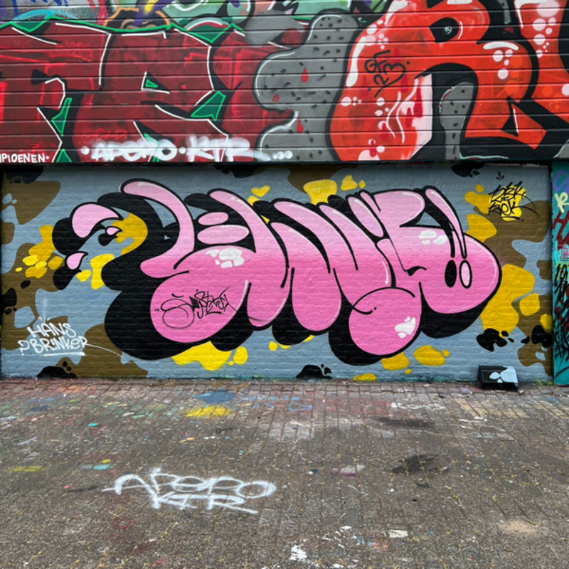 Wallspot - Exist - اكزست-Exist - Rotterdam - Croos - Graffity - Legal Walls - Letters