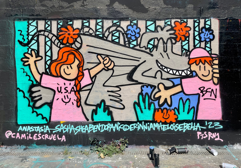 Wallspot - kamil escruela - Barcelona - Parallel wall - Graffity - Legal Walls - 