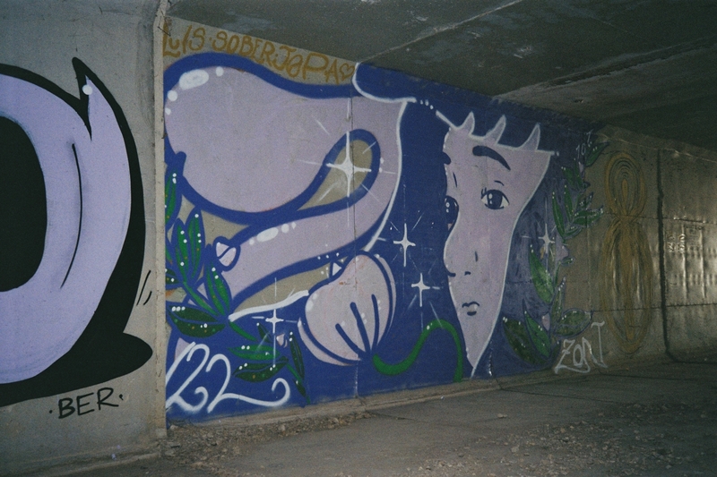 Wallspot - ZON - Mucho Viento y Poca Luz - Barcelona - Drassanes - Graffity - Legal Walls - Letters, Illustration
