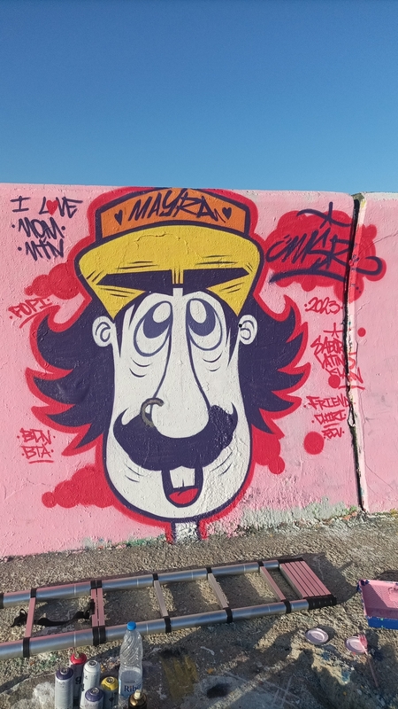 Wallspot - MSR - Barcelona - Forum beach - Graffity - Legal Walls - 