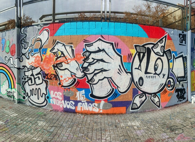 Wallspot - TRÉBOL - Drassanes - TRÉBOL - Barcelona - Drassanes - Graffity - Legal Walls - Il·lustració