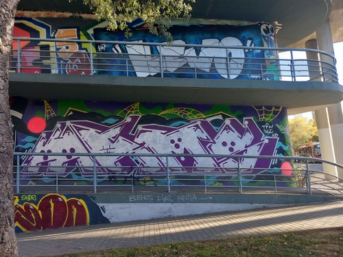 Wallspot - Arms - El pont de la ronda - Arms - Barcelona - El pont de la ronda - Graffity - Legal Walls - Letters